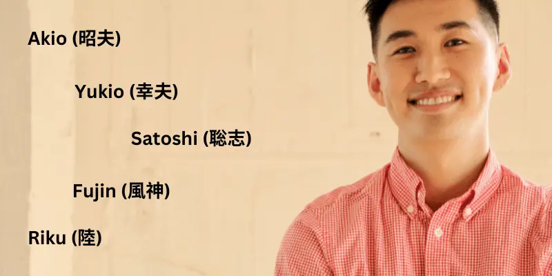  Japanese male names and Meanings